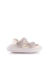 Marco Kids Kız Çocuk Taşlı Sandalet Krem 26Y845