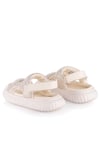 Marco Kids Kız Çocuk Taşlı Sandalet Krem 26Y846