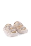 Marco Kids Kız Çocuk Taşlı Sandalet Krem 26Y845