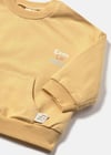 Mayoral Bebek Baskılı Cepli Sweatshirt Sarı 1487
