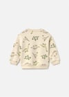 Mayoral Erkek Bebek Baskılı Cepli Sweatshirt Bej 2416