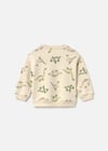 Mayoral Erkek Bebek Baskılı Cepli Sweatshirt Bej 2416