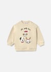 Mayoral Erkek Bebek Baskılı Sweatshirt Krem 2418