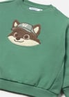 Mayoral Erkek Bebek Baskılı Sweatshirt Yeşil 2418