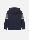Mayoral Erkek Bebek Çizgili Fermuarlı Sweatshirt Lacivert 7418