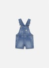 Mayoral Erkek Bebek Denim Kısa Tulum Mavi 1646