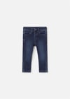 Mayoral Erkek Bebek Denim Kot Pantolon Lacivert 2547