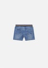 Mayoral Erkek Bebek Denim Soft Şort Mavi 1239