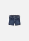 Mayoral Erkek Bebek Denim Şort Lacivert 1219