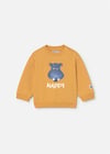 Mayoral Erkek Bebek Desenli Sweatshirt Sarı 1402