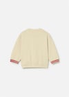 Mayoral Erkek Bebek Desenli Sweatshirt Krem 1402