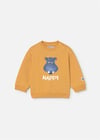 Mayoral Erkek Bebek Desenli Sweatshirt Sarı 1402