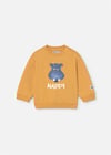 Mayoral Erkek Bebek Desenli Sweatshirt Sarı 1402