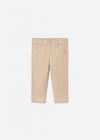 Mayoral Erkek Bebek Gabardin Pantolon Krem 522
