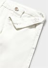 Mayoral Erkek Bebek Gabardin Pantolon Beyaz 522