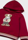 Mayoral Erkek Bebek Kapüşonlu Sweatshirt Kırmızı 2417