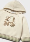 Mayoral Erkek Bebek Kapüşonlu Sweatshirt Krem 2417