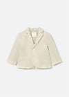 Mayoral Erkek Bebek Kareli Blazer Ceket Krem 1404