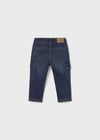 Mayoral Erkek Bebek Kargo Denim Pantolon Lacivert 2540