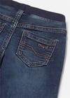 Mayoral Erkek Bebek Lastikli Denim Kot Pantolon Lacivert 2543
