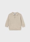 Mayoral Erkek Bebek Polo Yaka Kazak Bej 2376