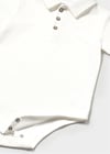 Mayoral Erkek Bebek Polo Yaka Zıbın Body Krem 1744