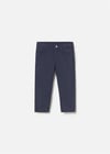 Mayoral Erkek Bebek Slim Fit Cepli Pantolon Lacivert 563