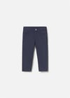 Mayoral Erkek Bebek Slim Fit Cepli Pantolon Lacivert 563