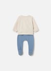 Mayoral Erkek Bebek Sweatshirt Patikli Alt Üst Takım Mavi 1599