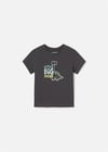 Mayoral Erkek Bebek Tişört Koyu Gri 1062