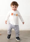 Mayoral Erkek Bebek Uzun Kollu Tişört Beyaz 2009