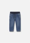 Mayoral Erkek Bebek Yumuşak Denim Pantolon Lacivert 1520
