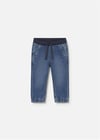 Mayoral Erkek Bebek Yumuşak Denim Pantolon Lacivert 1520