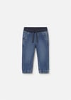 Mayoral Erkek Bebek Yumuşak Denim Pantolon Lacivert 1520