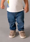 Mayoral Erkek Bebek Yumuşak Denim Pantolon Koyu Mavi 1520