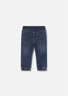 Mayoral Erkek Bebek Yumuşak Denim Pantolon Koyu Mavi 1520