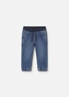 Mayoral Erkek Bebek Yumuşak Denim Pantolon Lacivert 1520