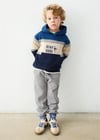 Mayoral Erkek Çocuk 3'lü Kapüşonlu Sweatshirt Eşofman Takımı Lacivert 4809