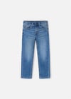 Mayoral Erkek Çocuk Basic Slim Fit Kot Pantolon Mavi 504