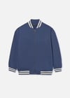 Mayoral Erkek Çocuk Baskılı Fermuarlı Sweatshirt Lacivert 6416