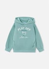 Mayoral Erkek Çocuk Baskılı Kapüşonlu Sweatshirt Mint 4456