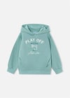 Mayoral Erkek Çocuk Baskılı Kapüşonlu Sweatshirt Mint 4456