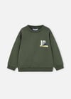 Mayoral Erkek Çocuk Baskılı Sweatshirt Yeşil 4401