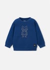 Mayoral Erkek Çocuk Baskılı Sweatshirt Lacivert 4459