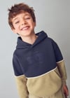 Mayoral Erkek Çocuk Baskılı Sweatshirt Lacivert 4410