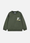 Mayoral Erkek Çocuk Baskılı Sweatshirt Yeşil 4401