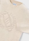 Mayoral Erkek Çocuk Baskılı Sweatshirt Bej 4304