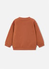 Mayoral Erkek Çocuk Baskılı Sweatshirt Kiremit 4459