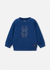 Mayoral Erkek Çocuk Baskılı Sweatshirt Lacivert 4457