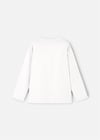 Mayoral Erkek Çocuk Baskılı Sweatshirt Krem 4083